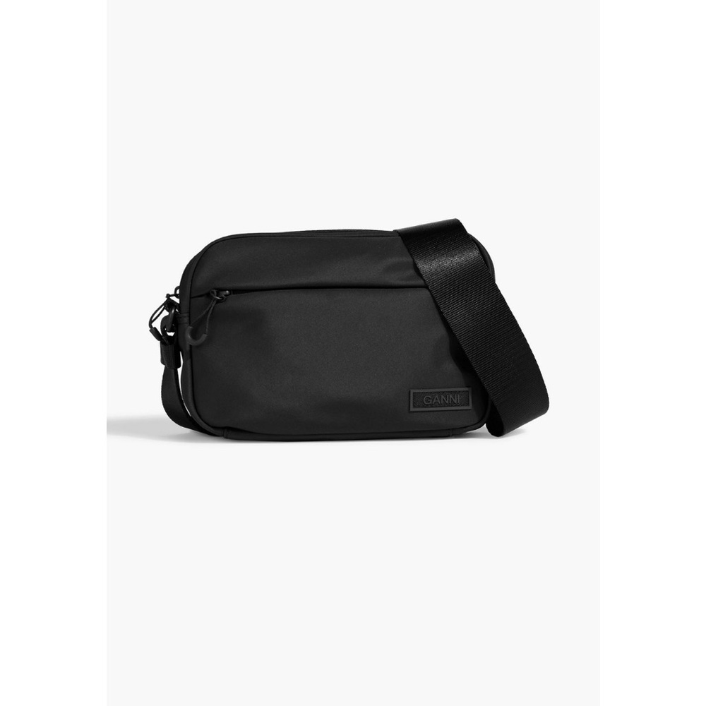 Ganni Black Messenger Bag